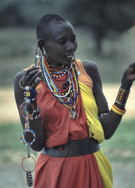 Masajka z rezerwatu Masai Mara (2)